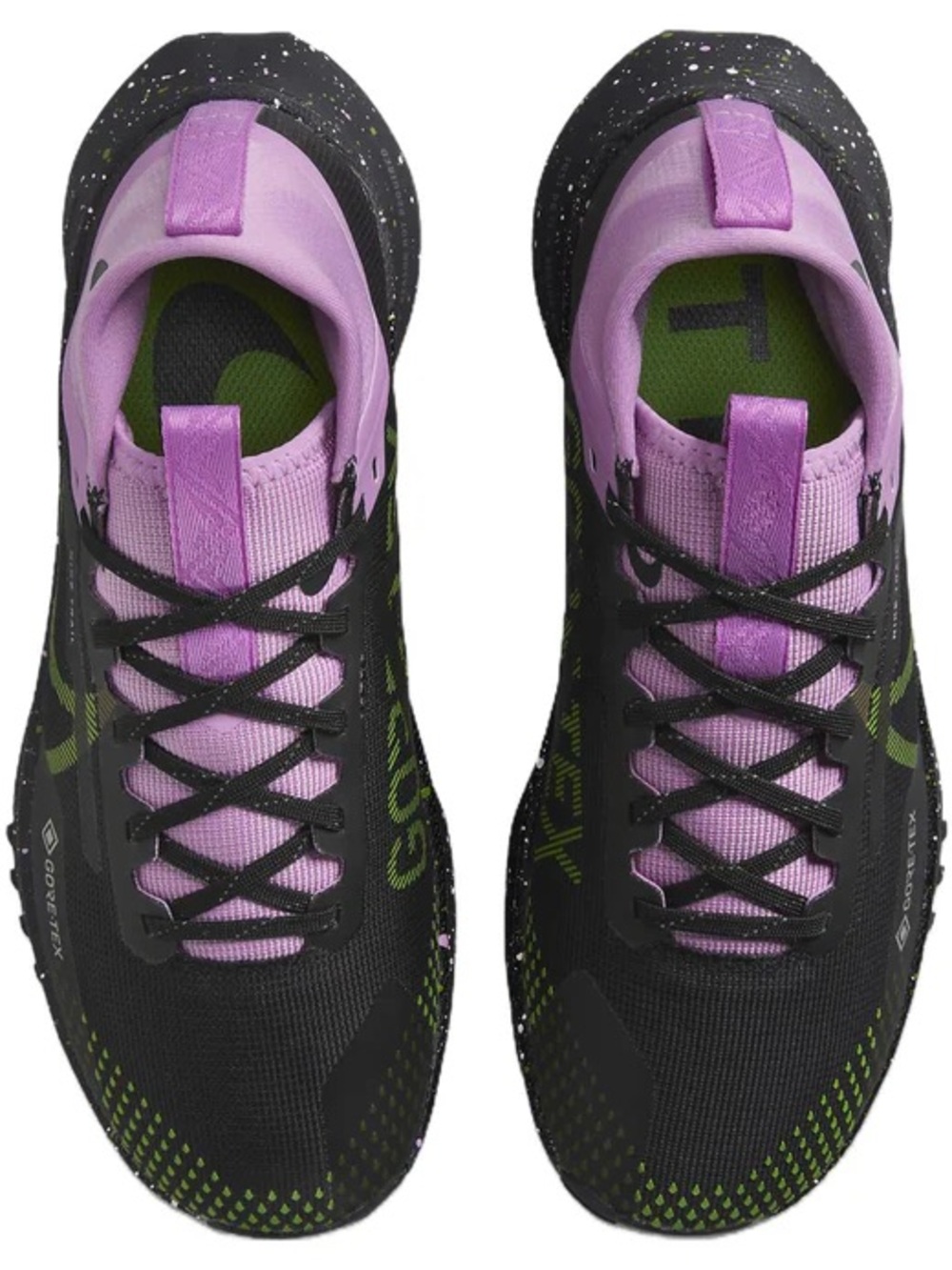 Nike Pegasus react trail 4 Black & Purple Women's fn7102-010 gore-Tex - Picture 2 of 8